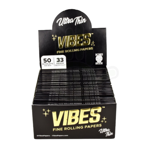 Vibes Ultra Thin Rolling Papers King Size