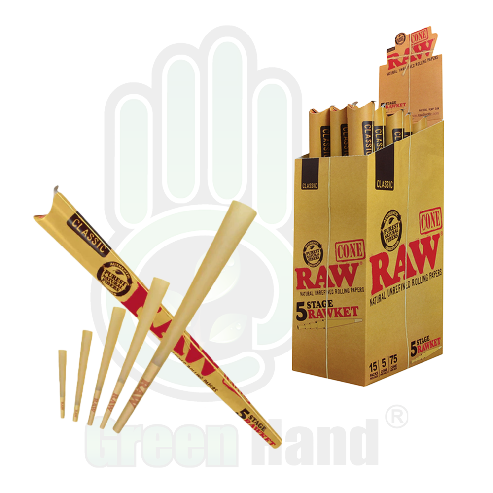 Raw Connoisseur King Size Slim Orgánico papel de fumar + filtros 1ud., RAW