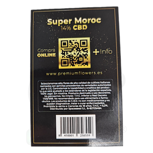 DRY POLEN HASH CBD 14% SUPER MOROC 2 g