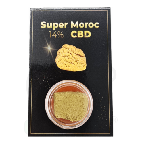 DRY POLEN HASH CBD 14% SUPER MOROC 2 g