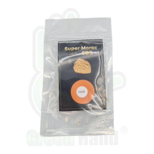 DRY POLEN HASH CBD 14% SUPER MOROC 10 g