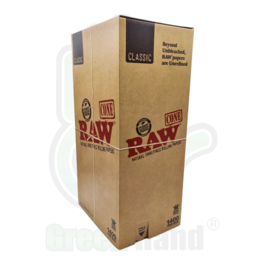 Raw Connoisseur King Size Slim Orgánico papel de fumar + filtros 1ud., RAW