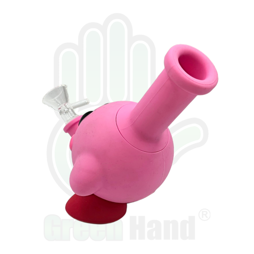 BONG DE SILICONA KIRBY ROSA