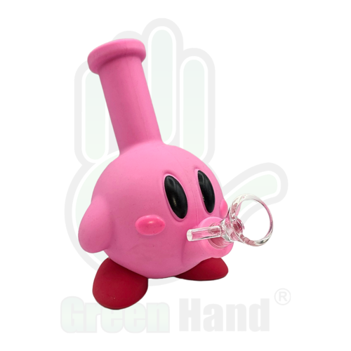 BONG DE SILICONA KIRBY ROSA