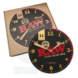 RELOJ DE PARED RAW BLACK WALL CLOCK