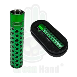 Clipper Metal Mini Leaves GREEN