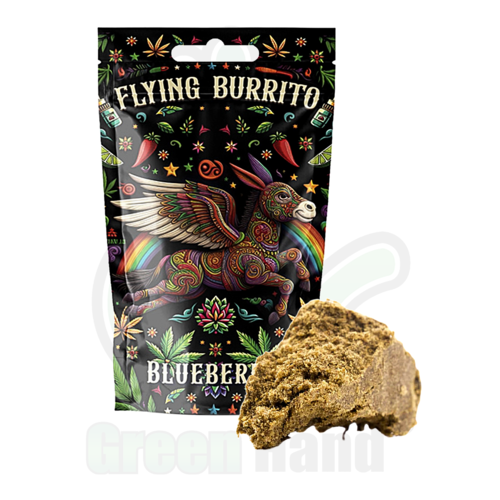 CBD BLUEBERRY FLYING BURRITO RESINA 1 g