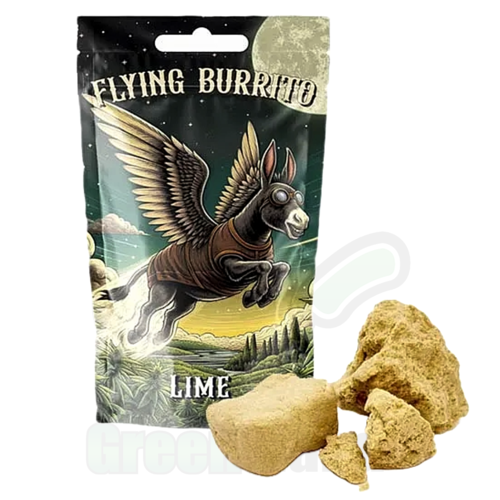 CBD LIME FLYING BURRITO RESINA 1 g