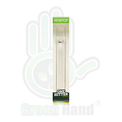 PIPA ONE HITTER CLEAR HEMPER (77MM)