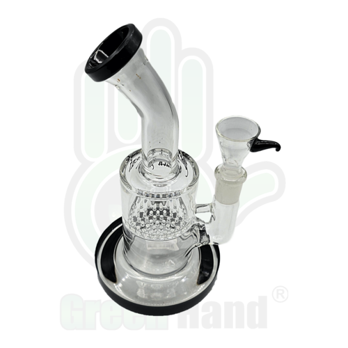 BONG MINI BUBBLER NEGRO BLACK LEAF