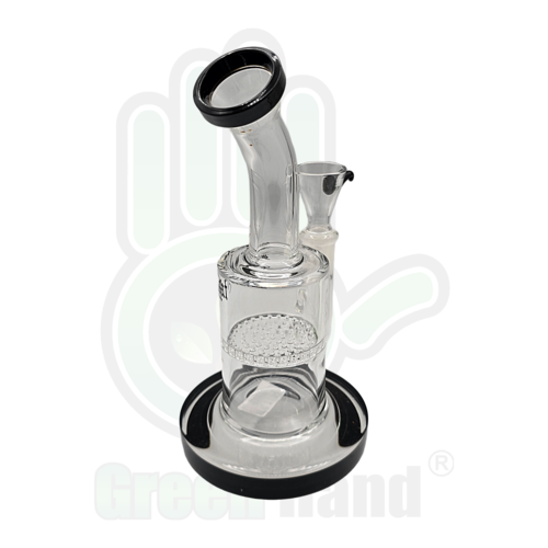 BONG MINI BUBBLER NEGRO BLACK LEAF