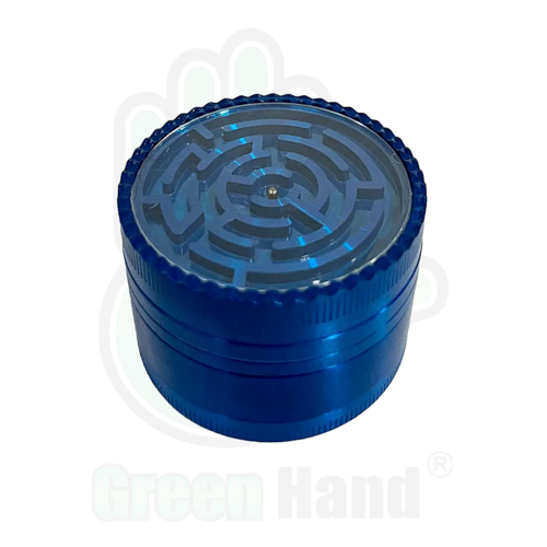 GRINDER POLINIZADOR METAL LABERINTO BLUE 63 MM